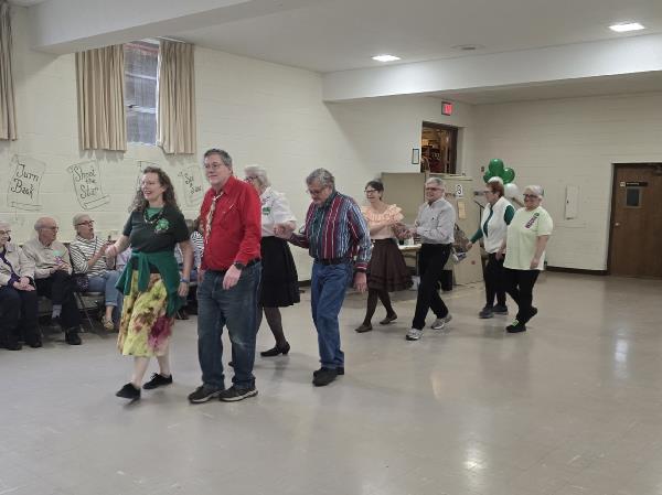 Incoming Graduates escorted by Brenda and Alan